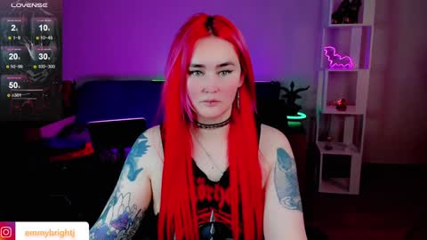 Snapshot of emmybrightj_ chatting on January 2025 12:12:02 AM Emmy Bright     50  online show from January 2025 12:12:02 AM