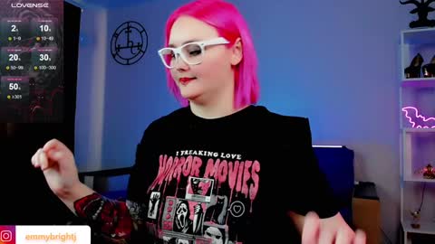 Snapshot of emmybrightj_ chatting on February 2025 04:56:02 AM Emmy Bright     50  online show from February 2025 04:56:02 AM
