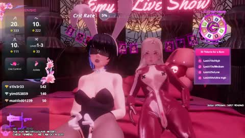 Snapshot of emyliveshow chatting on May 2026 06:57:02 PM Hentai Hostess Club online show from May 2026 06:57:02 PM