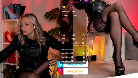 Snapshot of erika_kirman chatting on May 2026 10:36:01 AM Erika online show from May 2026 10:36:01 AM