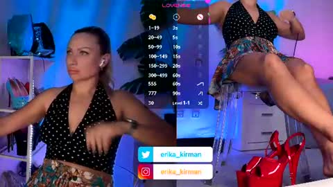 Snapshot of erika_kirman chatting on June 2026 10:52:02 AM Erika online show from June 2026 10:52:02 AM