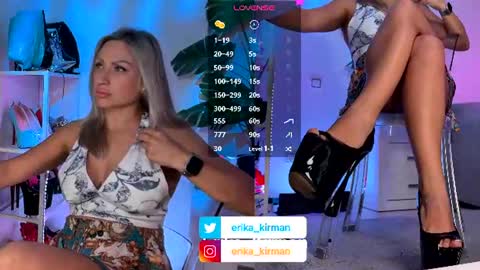 Snapshot of erika_kirman chatting on July 2026 11:38:01 AM Erika online show from July 2026 11:38:01 AM