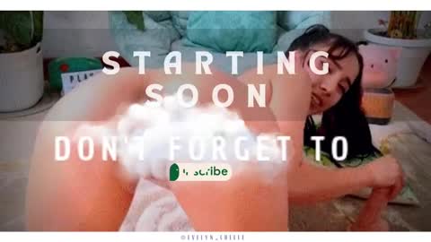 Snapshot of evelyn_chelle chatting on September 2025 10:43:02 PM Im Eve or Chelle Next Stream 191224 online show from September 2025 10:43:02 PM