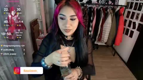 Snapshot of exodiakinky chatting on May 2026 03:14:02 AM Goddess Exodia please help me reach 100 thumbs up online show from May 2026 03:14:02 AM