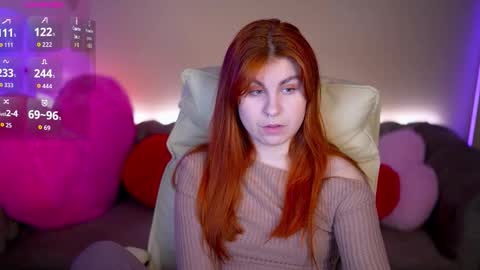 Snapshot of gingerrpink chatting on February 2026 01:38:02 PM Ginger Pink online show from February 2026 01:38:02 PM