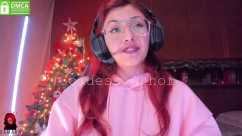Snapshot of goddess_athor chatting on January 2025 10:40:01 PM HI I AM SAMARA -------------------- Next Stream 30 NOV 2024 2200 GMT-2 online show from January 2025 10:40:01 PM