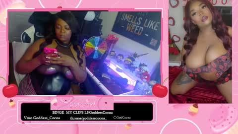 Snapshot of goddesscocoaa chatting on January 2026 07:23:01 AM Goddess Cocoa online show from January 2026 07:23:01 AM