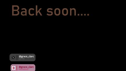 Grace clarc online show from March 2026 03:28:02 PM