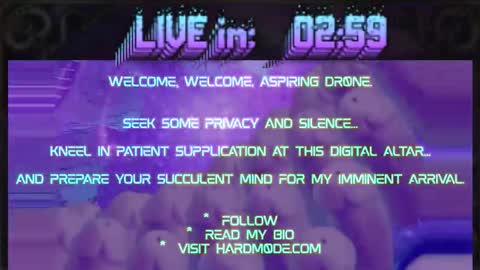 Snapshot of hardm0de chatting on February 2026 09:46:02 PM B0ne Daddy Bonesaw Real-Life College of Whispers Bard mindfuck brainwash hypno cerebral sensual online show from February 2026 09:46:02 PM
