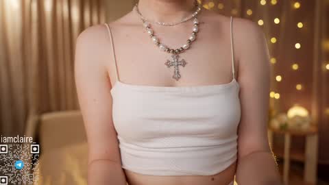 Snapshot of iamclaire_ chatting on February 2025 04:03:01 PM Claire online show from February 2025 04:03:01 PM