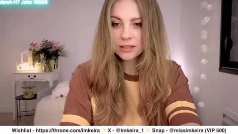 ImKeira online show from March 2025 07:39:01 PM