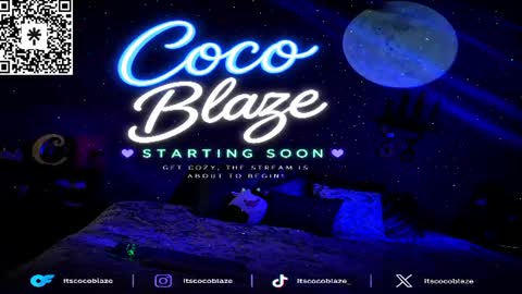 Snapshot of itscocoblaze chatting on June 2026 09:56:02 PM CoCo Blaze online show from June 2026 09:56:02 PM