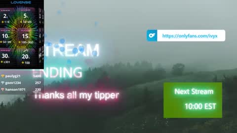 Ivy Nyxx online show from January 2025 11:56:02 PM