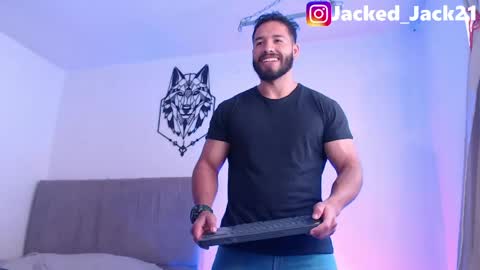 Snapshot of jack_master_muscle chatting on May 2026 08:13:02 PM jack and leah online show from May 2026 08:13:02 PM