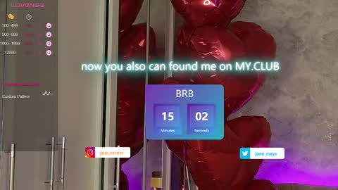 Snapshot of jane_meys chatting on February 2025 08:17:02 AM your kitty JANE roawww online show from February 2025 08:17:02 AM
