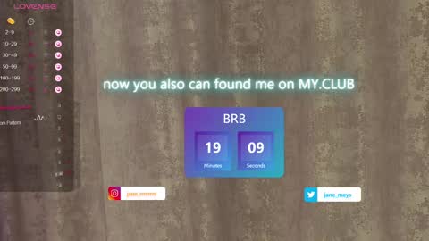 Snapshot of jane_meys chatting on February 2025 08:14:01 AM your kitty JANE roawww online show from February 2025 08:14:01 AM