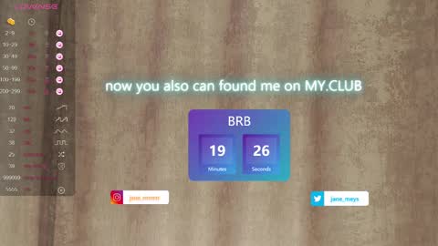 Snapshot of jane_meys chatting on February 2025 11:20:02 AM your kitty JANE roawww online show from February 2025 11:20:02 AM