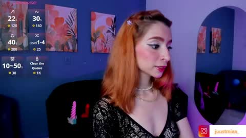 Snapshot of justmia_ chatting on July 2026 12:50:01 AM Mia online show from July 2026 12:50:01 AM