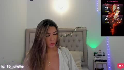 Juliette online show from April 2026 08:39:01 PM