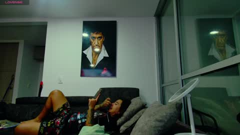 Snapshot of latin_couple77 chatting on January 2025 02:49:02 AM Sara y Andy online show from January 2025 02:49:02 AM