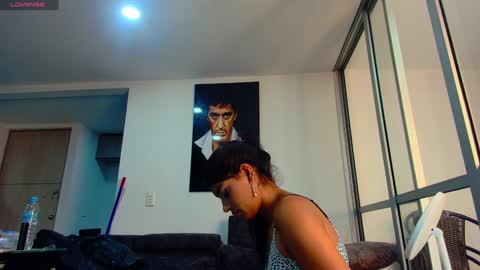 Snapshot of latin_couple77 chatting on January 2025 05:36:02 AM Sara y Andy online show from January 2025 05:36:02 AM