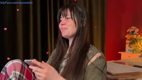 Snapshot of laurenbrite chatting on March 2026 09:59:01 PM Lauren Brite online show from March 2026 09:59:01 PM