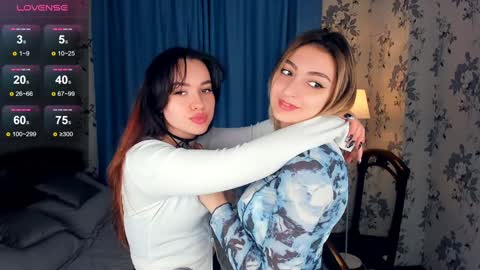 Hey hey our name is Mia  Elfy Lovense is active time to play   PVT IS OPEN  online show from December 2024 07:04:02 AM