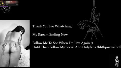Snapshot of lilith_jovovich chatting on January 2025 06:06:01 AM              online show from January 2025 06:06:01 AM
