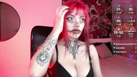 Snapshot of lilithmadness chatting on January 2025 06:27:02 AM Lilith online show from January 2025 06:27:02 AM