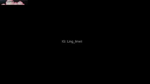 Snapshot of ling_meow chatting on May 2026 12:01:02 PM Ling online show from May 2026 12:01:02 PM