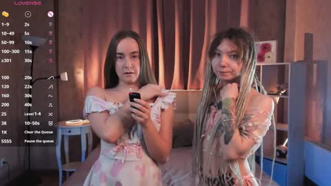 Snapshot of lisanelsona chatting on January 2025 01:15:01 AM Hello our names are Kate and Alice this is our first day here. online show from January 2025 01:15:01 AM