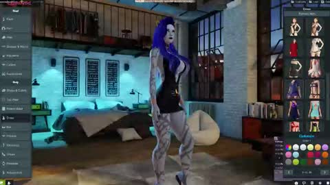 Succubus Blue online show from October 2025 10:21:02 PM
