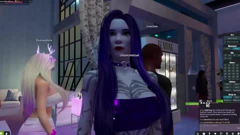 Succubus Blue online show from October 2025 02:40:01 PM
