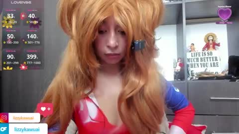 Snapshot of lizzy_kawuaii chatting on April 2026 02:01:02 PM lizzy online show from April 2026 02:01:02 PM
