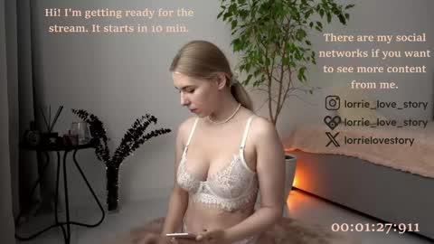 Snapshot of lorrie_love_story chatting on January 2025 01:19:02 PM Lorrie online show from January 2025 01:19:02 PM