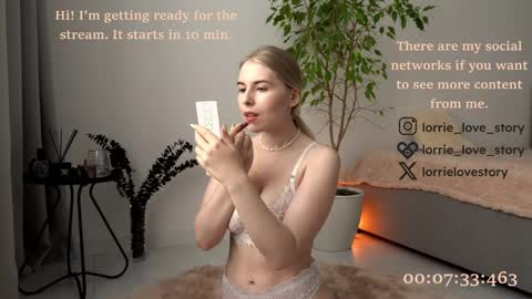 Snapshot of lorrie_love_story chatting on January 2025 01:01:01 PM Lorrie online show from January 2025 01:01:01 PM