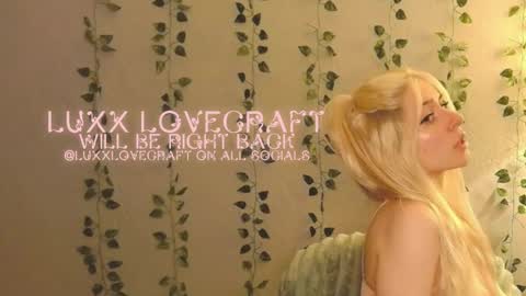 Luxx Lovecraft online show from December 2024 11:39:02 PM