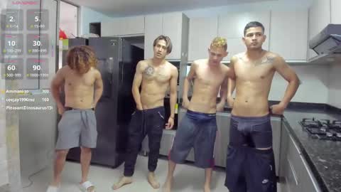 Team Cris Darwin- Fernando- Stiven- David online show from February 2025 05:29:01 PM