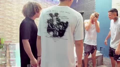 Team Cris Darwin- Fernando- Stiven- David online show from February 2025 08:33:02 PM