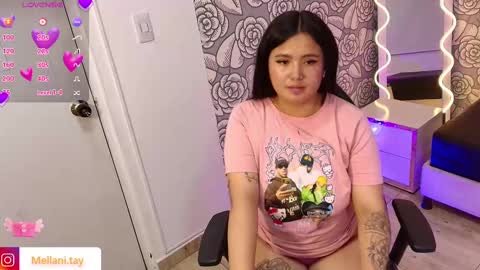 Snapshot of mellani_tay chatting on February 2025 06:04:01 AM Mellani  online show from February 2025 06:04:01 AM
