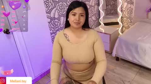 Snapshot of mellani_tay chatting on February 2025 03:23:01 AM Mellani  online show from February 2025 03:23:01 AM