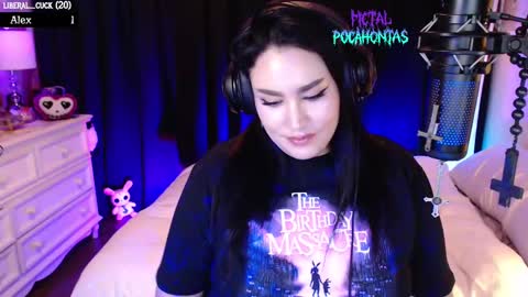 Snapshot of metalpocahotass chatting on September 2025 11:37:01 PM MetalPocahotass online show from September 2025 11:37:01 PM