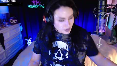 Snapshot of metalpocahotass chatting on September 2025 11:15:01 PM MetalPocahotass online show from September 2025 11:15:01 PM