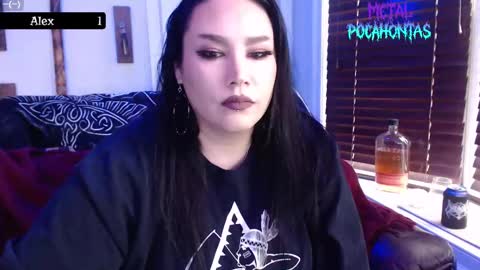 Snapshot of metalpocahotass chatting on September 2025 07:48:01 PM MetalPocahotass online show from September 2025 07:48:01 PM