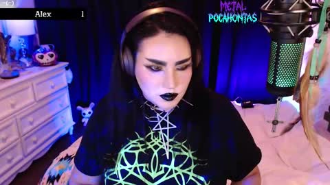 Snapshot of metalpocahotass chatting on September 2025 11:53:01 PM MetalPocahotass online show from September 2025 11:53:01 PM