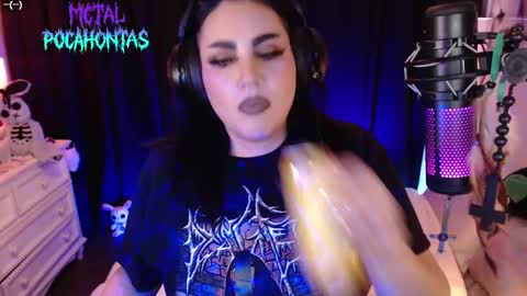 Snapshot of metalpocahotass chatting on October 2025 11:05:01 PM MetalPocahotass online show from October 2025 11:05:01 PM