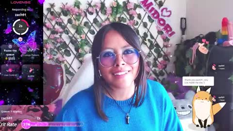 Midori 7u7 online show from January 2025 06:31:01 PM