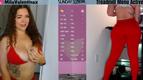 Mila Valentina online show from April 2026 05:29:01 PM