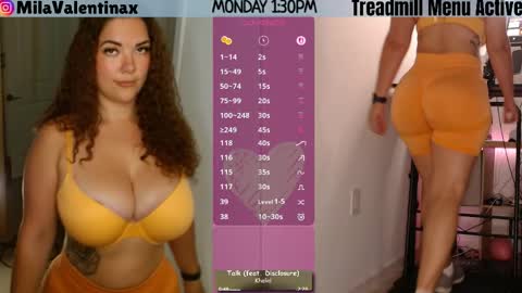 Snapshot of milavalentinax chatting on May 2026 05:30:01 PM Mila Valentina online show from May 2026 05:30:01 PM