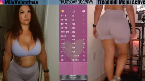 Snapshot of milavalentinax chatting on May 2026 02:19:02 AM Mila Valentina online show from May 2026 02:19:02 AM